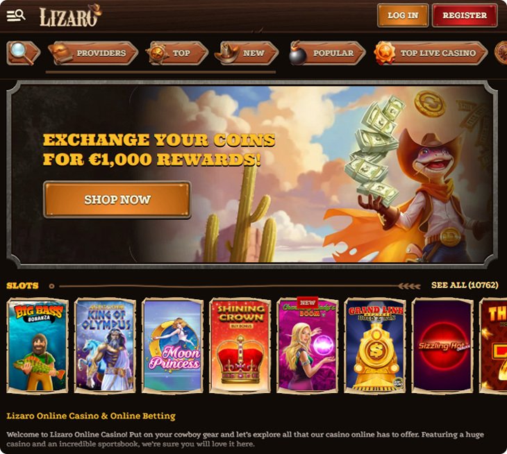 Overview of casino lizaro Overview of casino lizaro